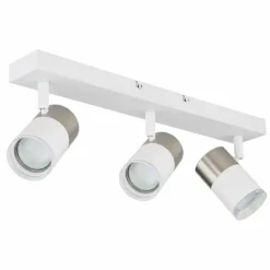 Luminaires Globo Lighting Brisbon Plafonnier, Spot de plafond, Applique murale, Spot mural Blanc, 3 lumières* Spots Et Projecteurs