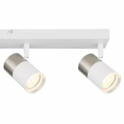 Luminaires Globo Lighting Brisbon Plafonnier, Spot de plafond, Applique murale, Spot mural Blanc, 4 lumières* Spots Et Projecteurs