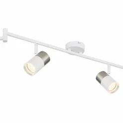 Luminaires Globo Lighting Brisbon Plafonnier, Spot de plafond, Applique murale, Spot mural Blanc, 6 lumières* Spots Et Projecteurs