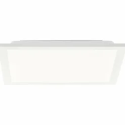 Lampes Industrielles-Luminaires Brilliant Briston Plafonnier LED Blanc, 1 lumière