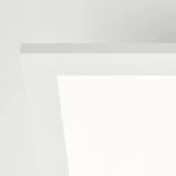 Lampes Industrielles-Luminaires Brilliant Briston Plafonnier LED Blanc, 1 lumière