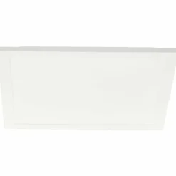 Lampes Industrielles-Luminaires Brilliant Briston Plafonnier LED Blanc, 1 lumière