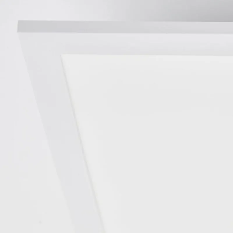 Lampes Industrielles-Luminaires Brilliant Briston Plafonnier LED Blanc, 1 lumière