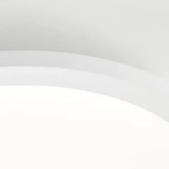 Lampes Industrielles-Luminaires Brilliant Briston Plafonnier LED Blanc, 1 lumière