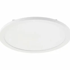 Lampes Industrielles-Luminaires Brilliant Briston Plafonnier LED Blanc, 1 lumière