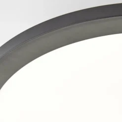 Lampes Industrielles-Luminaires Brilliant Briston Plafonnier LED Blanc, 1 lumière