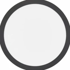 Lampes Industrielles-Luminaires Brilliant Briston Plafonnier LED Blanc, 1 lumière