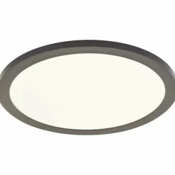 Lampes Industrielles-Luminaires Brilliant Briston Plafonnier LED Blanc, 1 lumière