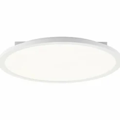 Lampes Industrielles-Luminaires Brilliant Briston Plafonnier LED Blanc, 1 lumière