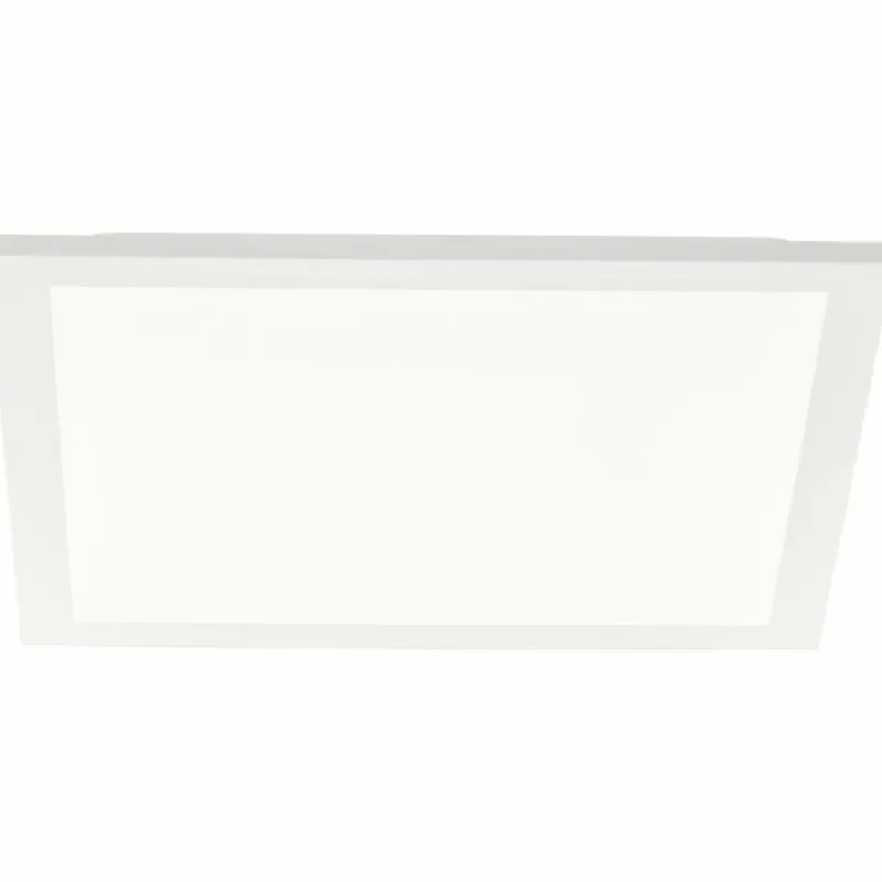 Lampes Industrielles-Luminaires Brilliant Briston Plafonnier LED Blanc, 1 lumière, Télécommandes