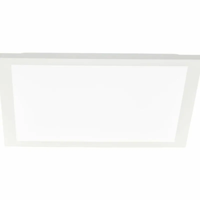 Lampes Industrielles-Luminaires Brilliant Briston Plafonnier LED Blanc, 1 lumière, Télécommandes