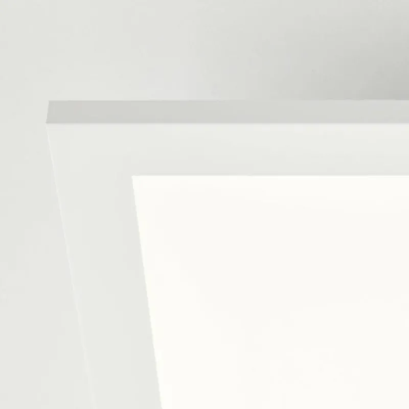 Lampes Industrielles-Luminaires Brilliant Briston Plafonnier LED Blanc, 1 lumière, Télécommandes