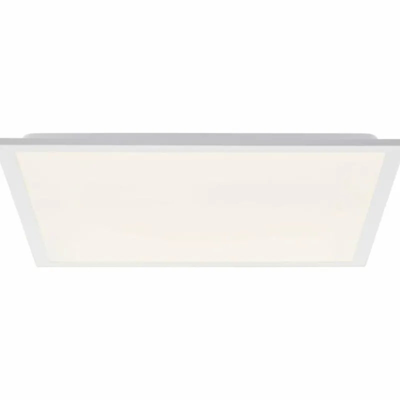 Lampes Industrielles-Luminaires Brilliant Briston Plafonnier LED Blanc, 1 lumière, Télécommandes