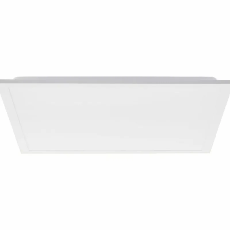 Lampes Industrielles-Luminaires Brilliant Briston Plafonnier LED Blanc, 1 lumière, Télécommandes