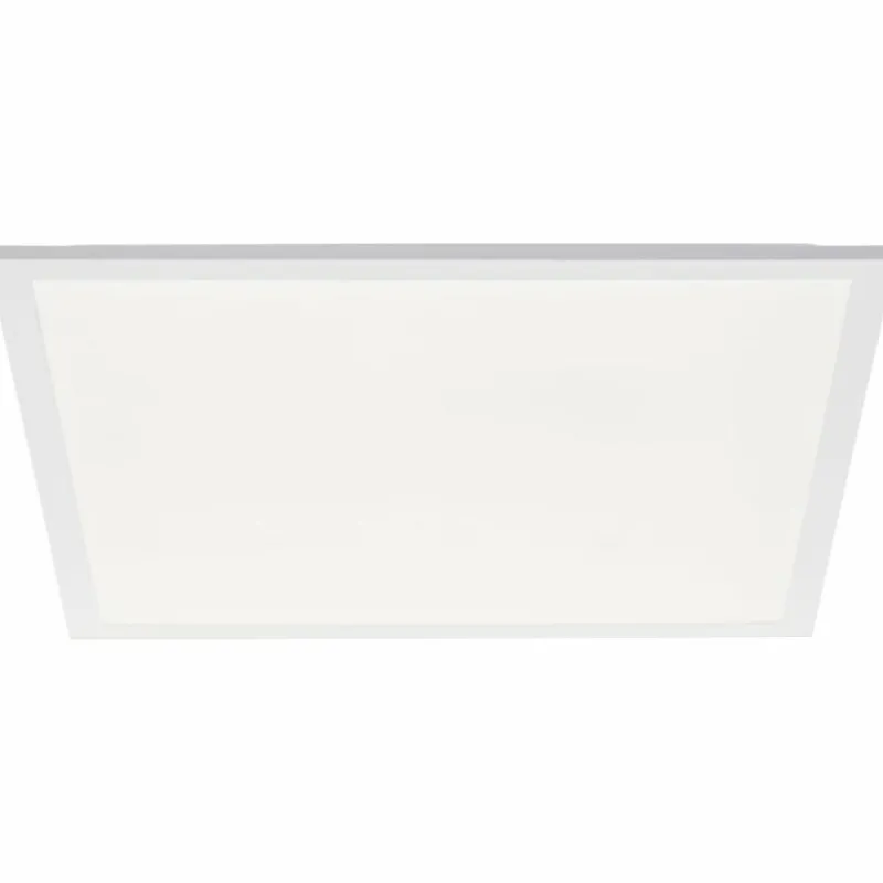 Lampes Industrielles-Luminaires Brilliant Briston Plafonnier LED Blanc, 1 lumière, Télécommandes