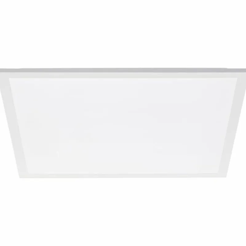 Lampes Industrielles-Luminaires Brilliant Briston Plafonnier LED Blanc, 1 lumière, Télécommandes