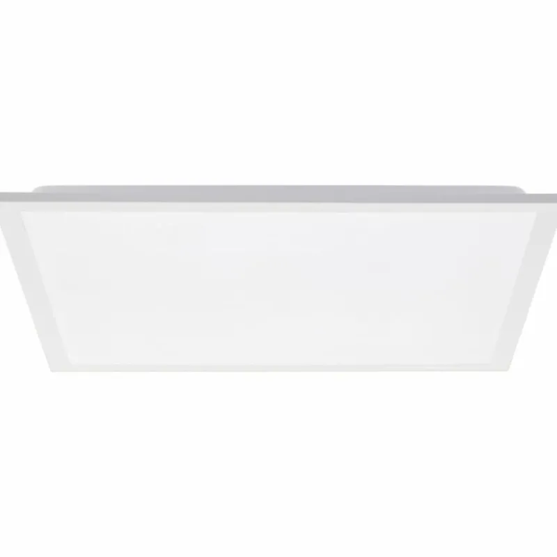 Lampes Industrielles-Luminaires Brilliant Briston Plafonnier LED Blanc, 1 lumière, Télécommandes