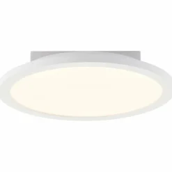 Lampes Industrielles-Luminaires Brilliant Briston Plafonnier LED Blanc, 1 lumière, Télécommandes