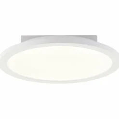 Lampes Industrielles-Luminaires Brilliant Briston Plafonnier LED Blanc, 1 lumière, Télécommandes
