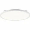 Lampes Industrielles-Luminaires Brilliant Briston Plafonnier LED Blanc, 1 lumière, Télécommandes