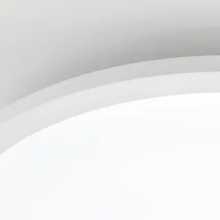 Lampes Industrielles-Luminaires Brilliant Briston Plafonnier LED Blanc, 1 lumière, Télécommandes