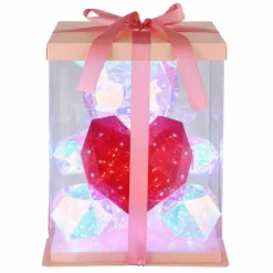 Luminaires Globo Lighting Brondar Lampe à poser LED Transparent, 1 lumière* Éclairage Led