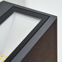 hofstein Brydebjerg Lampe murale d´extérieur, Luminaire Up & Down, Applique murale LED Noir, 1 lumière