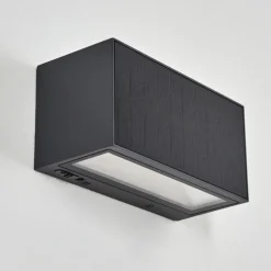 hofstein Brydebjerg Lampe murale d´extérieur, Luminaire Up & Down, Applique murale LED Noir, 1 lumière