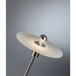 Luminaires Tecnolumen BST 23 Tecnolumen Lampadaire Nickel mat, Noir, 1 lumière