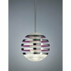Luminaires Tecnolumen Bulo Tecnolumen Lampe pendante LED Lila, 1 lumière
