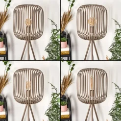 hofstein Bystrup Lampadaire Beige, Sable, 1 lumière