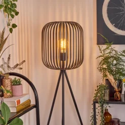 hofstein Bystrup Lampadaire Noir, 1 lumière