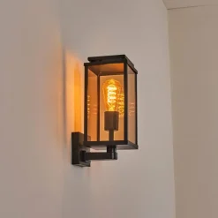hofstein Cadafaes Lampe murale d´extérieur Noir, 1 lumière