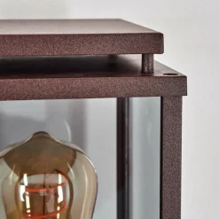 hofstein Cadafaes Lampe murale d´extérieur Rouille, 1 lumière, Détecteur de mouvement