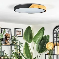 hofstein Cadaixo Plafonnier, Panel LED Blanc, 1 lumière, Télécommandes