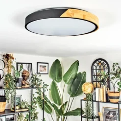 hofstein Cadaixo Plafonnier, Panel LED Blanc, 1 lumière, Télécommandes