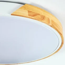 hofstein Cadaixo Plafonnier, Panel LED Blanc, 1 lumière, Télécommandes