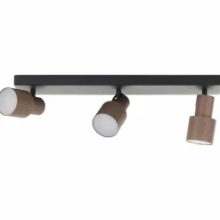 Luminaires Scandinaves-Luminaires Brilliant Cadiz Spot de plafond LED Noir, 3 lumières