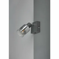 Luminaires Reality Cadiz Spot de plafond Anthracite, 1 lumière