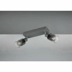 Luminaires Reality Cadiz Spot de plafond Anthracite, 2 lumières