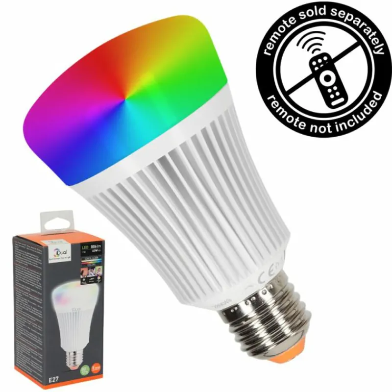 hofstein Candal E27 LED RGB 11 watt 2200-6500 kelvin 806 lumen