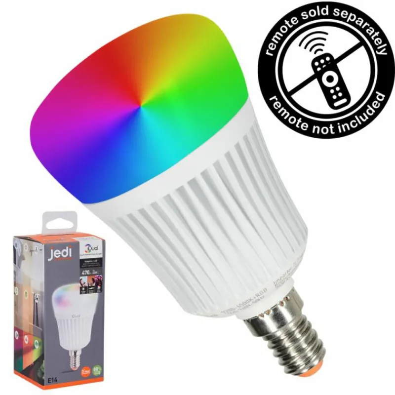 hofstein Candal E14 LED RGB 7 watt 2200-6500 kelvin 470 lumen
