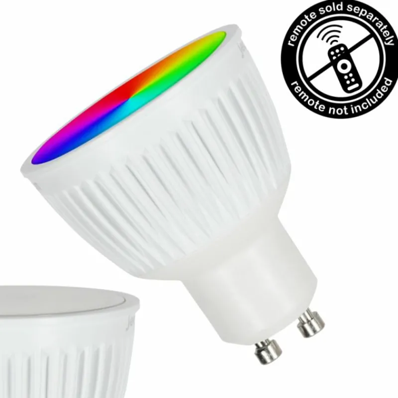hofstein Candal GU10 LED RGB 6,5 watt 2200-6500 Kelvon 410 lumen