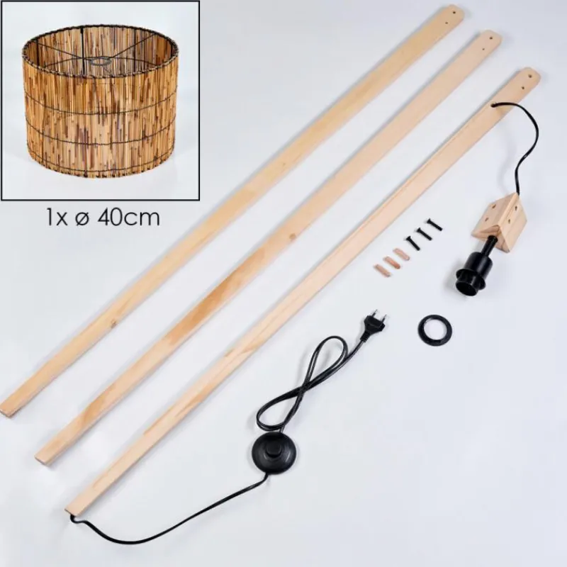 Luminaires Scandinaves-hofstein Cando Lampadaire Écru, 1 lumière