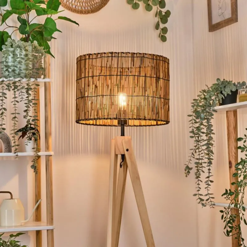 Luminaires Scandinaves-hofstein Cando Lampadaire Écru, 1 lumière