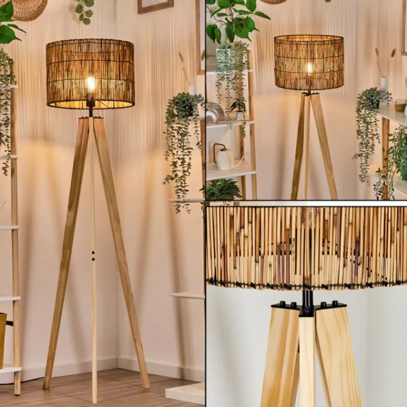 Luminaires Scandinaves-hofstein Cando Lampadaire Écru, 1 lumière