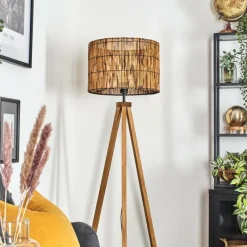 Luminaires Scandinaves-hofstein Cando Lampadaire Écru, 1 lumière