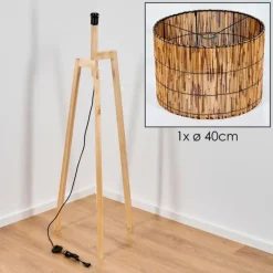 Luminaires Scandinaves-hofstein Cando Lampadaire Écru, 1 lumière