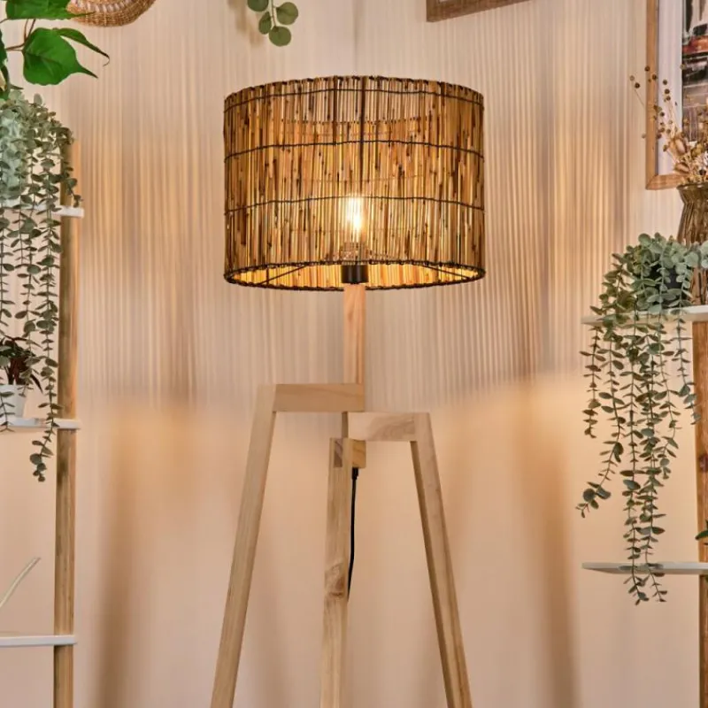 Luminaires Scandinaves-hofstein Cando Lampadaire Écru, 1 lumière