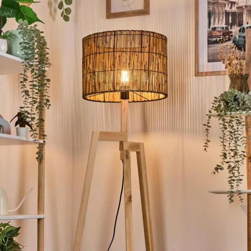 Luminaires Scandinaves-hofstein Cando Lampadaire Écru, 1 lumière